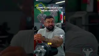 TREINAR COM OS AMIGOS É RESENHA PURA
