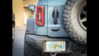Ford Bronco Oval Emblem Overlay Tint - 2021-2022 Bronco / Bronco Sport
