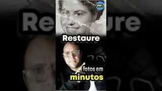 Restaure FOTOS DANIFICADAS em 1 CLIQUE! - GRATIS! - 