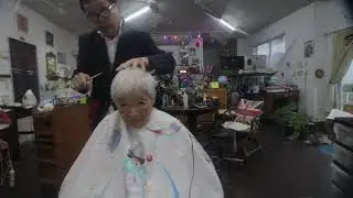 SUB字幕【ASMR】Hair Cut Mother　おかぁちゃんをヘアカット【Tingles】