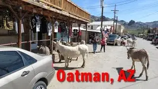 Oatman Arizona by Old Highway 66