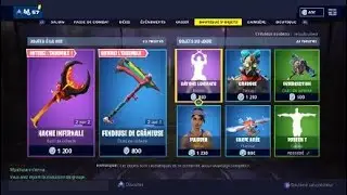 BOUTIQUE FORTNITE 23 MARS