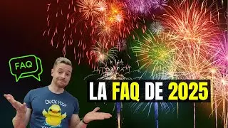 FAQ 2025: Je vous reponds et vous souhaite une bonne année 😃