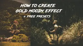 How to edit golden moody effect | LIGHTROOM Mobile tutorial | free preset