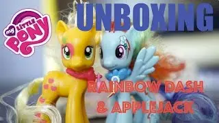 UNBOXING || My little pony || ЭпплДжек и Радуга Дэш