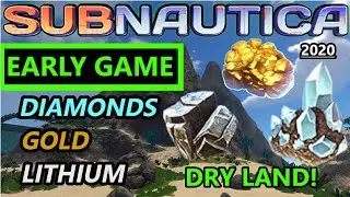 Get Fast Diamonds Gold Lithium Subnautica less than 10 Mins
