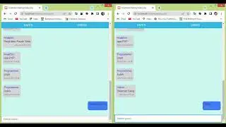 Aplikasi Web ChatingPHP Sederhana #AplikasiChatingPHP #ChatingPHP