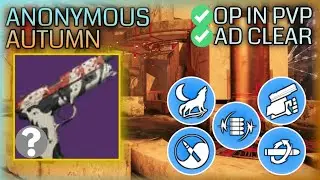 ANONYMOUS AUTUMN IS INSANE | THE SIDEARM YOU'VE BEEN MISSING | DESTINY 2 WEAPON REVIEW