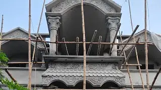 Highlight 0:00 – 1:00 from @building @design @Bali @cement Dia naksha #bulding #design #round #pilar