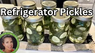 Easy Refrigerator Pickles | Pickled Vegetables