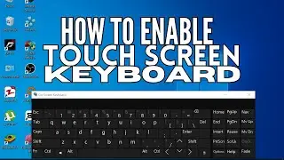 How to Use Touch or On-Screen Keyboard on PC in URDU (2024) || #touchkeyboard #onscreenkeyboard