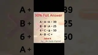 can you slove this quiz / math puzzle with answers / math quiz || #maths #mathspuzzles #viral #short