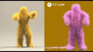 HOW TO SIMULATE DYNAMIC FUR FX IN 3DS MAX USING TYFLOW