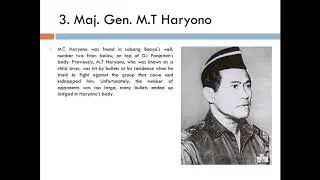 THE G30S/PKI INCIDENT