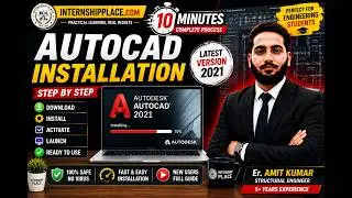 AutoCAD 2021 Installation in 10 Minutes 🔥 | Complete Step-by-Step Guide | 100% Working Method