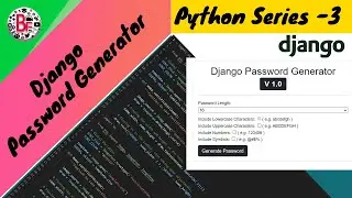 PYTHON PASSWORD GENERATOR (WEB & CONSOLE) {Python Series - 3} | SaRan| Behindfacts | தமிழில்