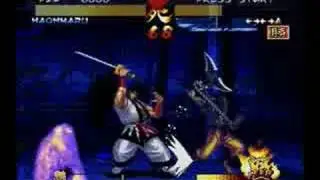 T-3106G - Samurai Spirits Zankourou Musouken JPN Sega Saturn