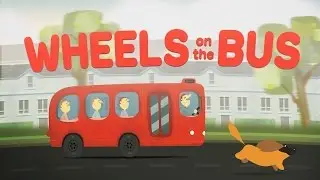 Wheels On The Bus (HD) | Nursery Rhymes for children by KiddiBoo