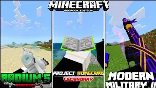 Best Guns Addon For Minecraft PE/Bedrock 1.20
