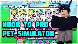 🐈Pet Simulator - Noob to Pro - Tech World in 5 HOURS