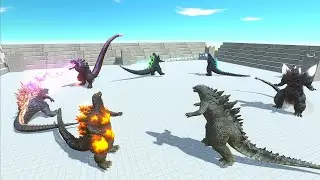 7 Godzilla battle royale animal revolt battle simulator
