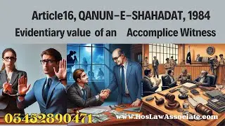 Accomplice Witness QSO Article 16