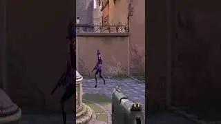 Last AFK but enemy team is blind 