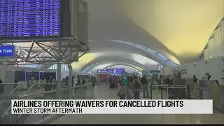 Airlines offering waivers for canceled flights
