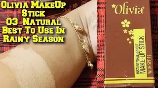 Best To Use In The Rainy Season Olivia Pan Stick 03 Natural Shade Makeup Stick Details