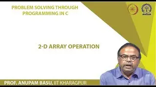2-D Array Operation