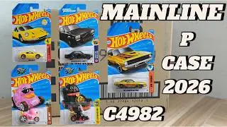 Hot Wheels 2026 P Case Long Card Unboxing I STH '70 Plymouth AAR Cuda & RTH Skyline HT 2000GT-X