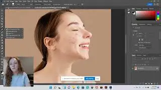 Remove acne using ONE TOOL in Photoshop- Quick tutorial for beginners
