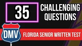 Florida DMV Senior Written Test 2026 (35 Questions & Answers with Breakdown)