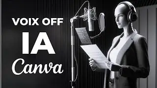 IA pour Générer des Voix OFF avec Canva | Créer une voix OFF PRO avec l'INTELLIGENCE ARTIFICIELLE