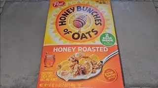 Costco Sale Item Review Post Honey Bunches of Oats Honey Roasted Cereal + Granola Bunches Taste Test