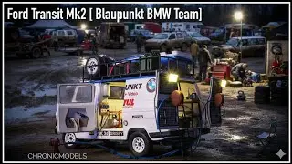 Ford Transit Mk2 1/24 Blaupunkt BMW Rallye  Team Pep Bassas | CHRONICMODELS
