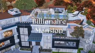 The Sim 4 -  Billionaire Mansion - MiniTour Cinematic | TourHouse & download CC|