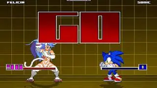 MUGEN Request? - Felicia (vore) vs Sonic
