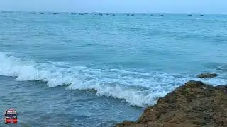 Beautiful view of ox bay karachi. In ramazan 15th.