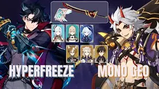 C0 Wriothesley HyperFreeze - C2 Itto Mono Geo | 5.1 Spiral Abyss
