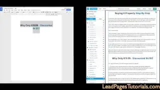How To Add Strikethrough Text Formatting To Your Leadpages Page
