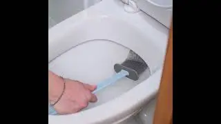 Силиконовый ершик для унитаза