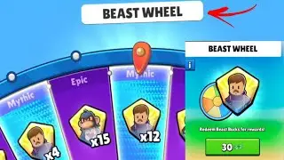 *NEW* BEAST WHEEL 🎡 SPIN | STUMBLE GUYS | stumble guys beast wheel spin | @Stumble-G