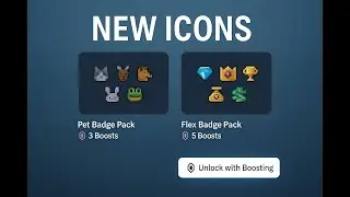 Unlock NEW Discord Tag Icons! (Pet Pack & Flex Pack)