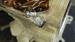 Yamaha Sniper Cylinder Head Broken Bolt Removal