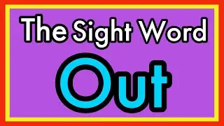 Learn The Sight Word Out | Sight Word Song | Nitty Gritty Phonics