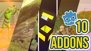 10 ADDONS for BETTER game jams in Godot