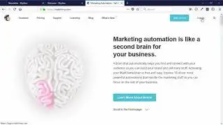Add a newsletter subscription form and connect it to MailChimp
