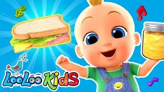𝑵𝑬𝑾🥪🎵Let's Make a Sandwich! - S3EP64 Kindergarten Fun  | LooLoo Kids Songs for Kids
