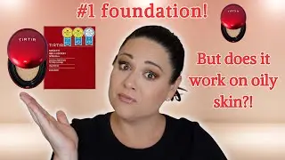 Finally trying TIRTIR the world's best cushion foundation! But is it oily skin approved? Real review